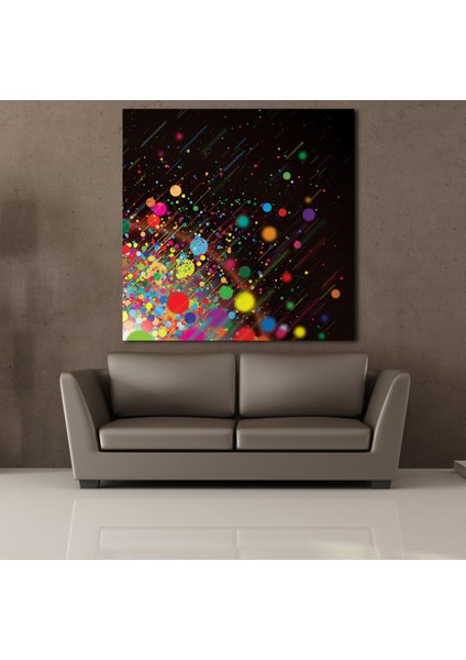Renkli Toplar 60 x 60 cm