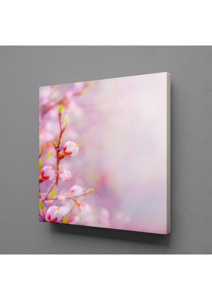 Pembe Çiçek 90 x 90 cm