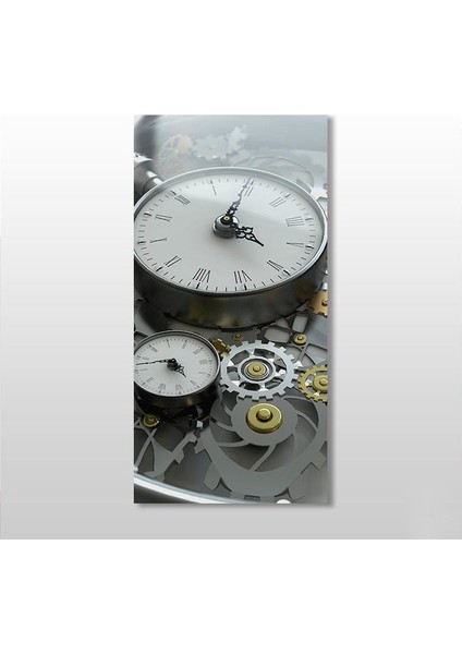 Saat Kanvas Tablo 60 x 90 cm
