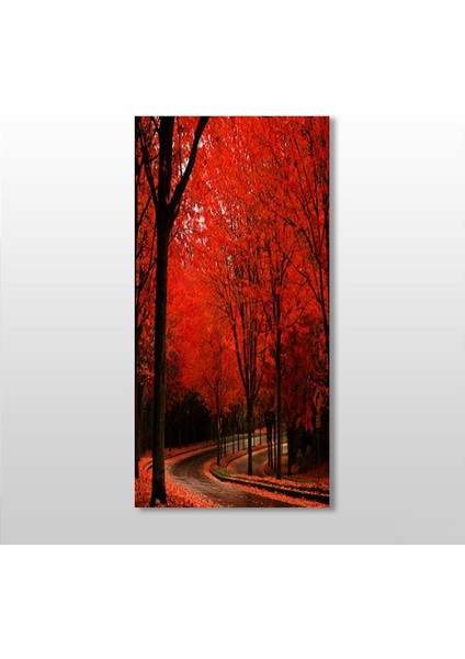 Kızıl Orman Kanvas Tablo 90 x 135 cm