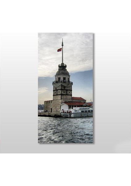 Kız Kulesi Kanvas Tablo 130 x 195 cm
