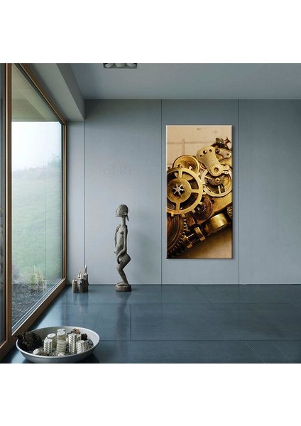 Dişli Çark Kanvas Tablo 100 x 150 cm