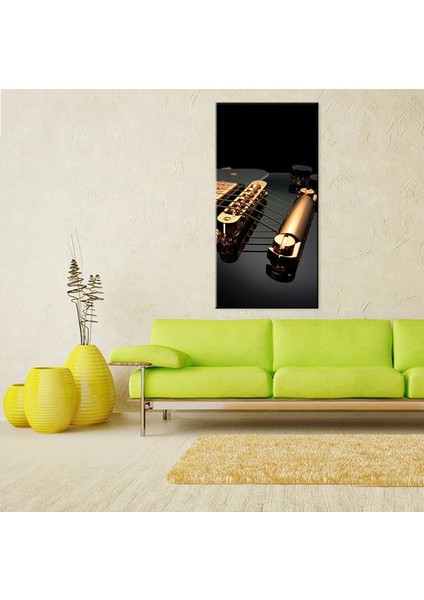 Gitar Telleri Kanvas Tablo 110 x 165 cm