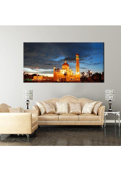 Hindistan Camii Kanvas Tablo 120 x 60 cm modelleri