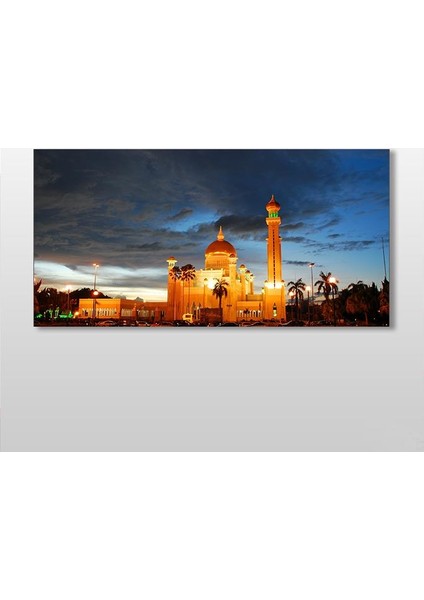 Hindistan Camii Kanvas Tablo 80 x 40 cm
