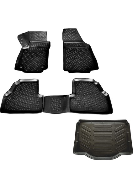 Opel Mokka x 3D Havuzlu Paspas + Bagaj Havuzu 2015 Sonrası