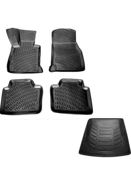 Bmw E90 3 Serisi 3D Havuzlu Paspas+Bagaj Havuzu 2005-2011 Arası