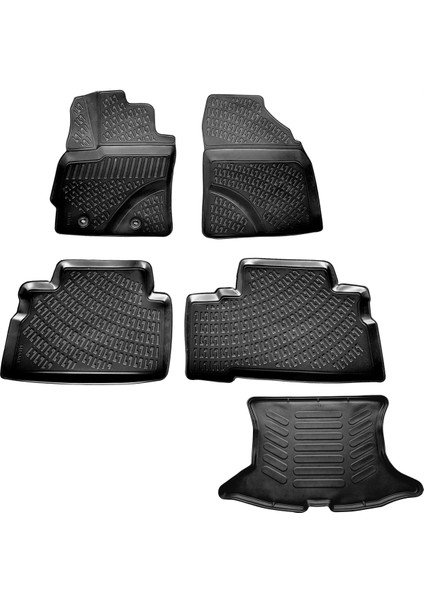 Toyota Verso 3D Havuzlu Paspas+Bagaj Havuzu 2009-2020 Arası