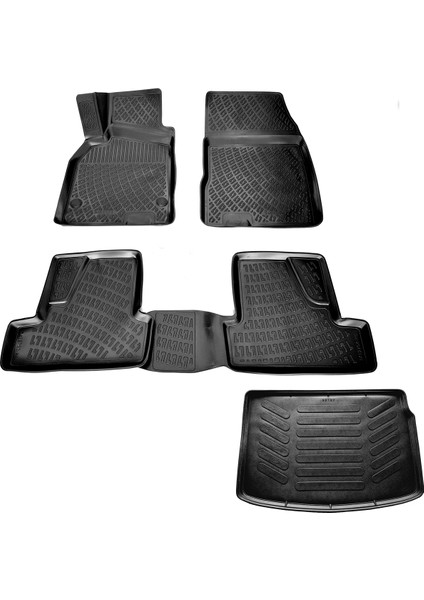 Megane 3 Hb 3D Havuzlu Paspas+Bagaj Havuzu 2010-2016 Arası