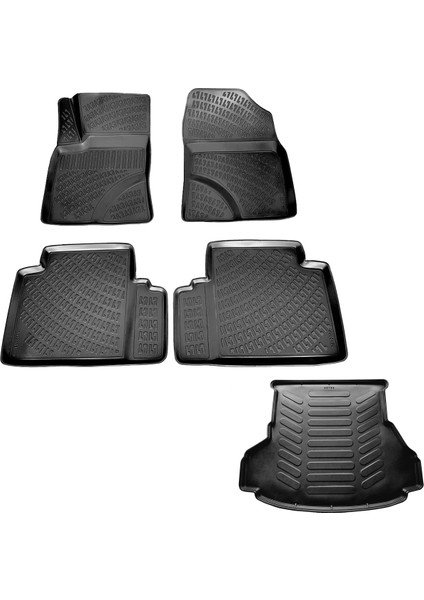 Toyota Avensis 3D Havuzlu Paspas + Bagaj Havuzu 2009-2016 Arası