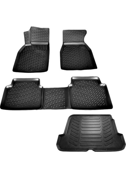 Megane 2 Sd 3D Havuzlu Paspas+Bagaj Havuzu 2004-2010 Arası