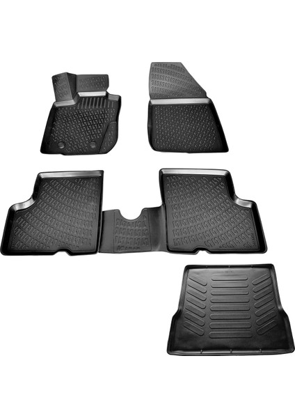 Dacia Logan Sd 3D Havuzlu Paspas+Bagaj Havuzu 2004-2012 Arası