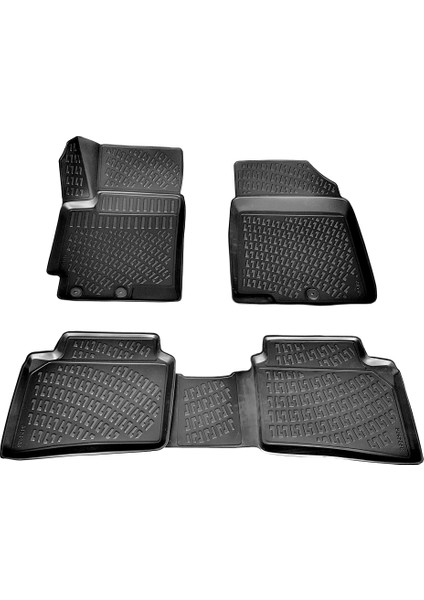 Kia Rio Hb 3D Havuzlu Paspas 2017 Sonrası Siyah