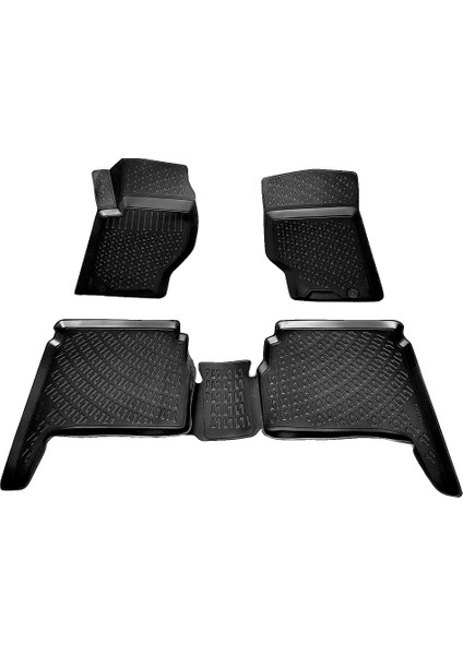 Kia Sorento 3D Paspas Havuzlu 2003 - 2009 Arası Siyah