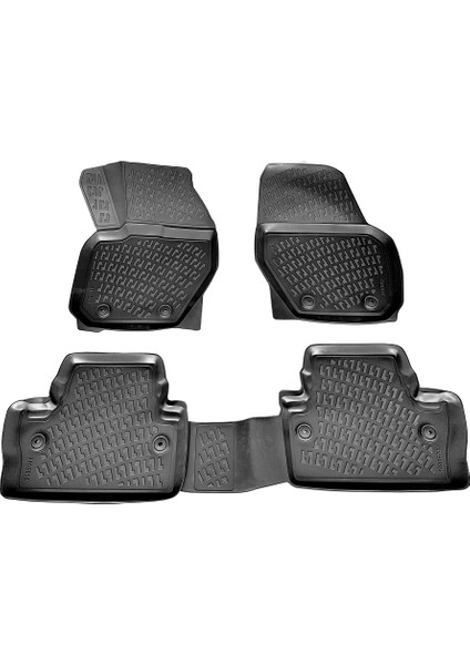 Volvo S60 3D Paspas Havuzlu 2016 - 2020 Arası Siyah