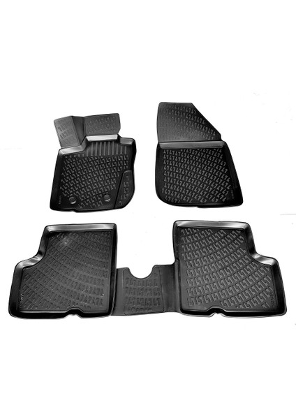 Dacia Duster 4x2 3D Paspas Havuzlu 2018 Sonrası Siyah