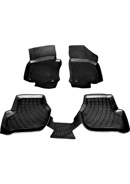 Vw Golf 6 3D Paspas Havuzlu Hb 2009 - 2013 Arası Siyah