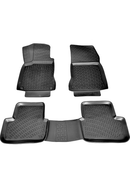 Mercedes W246 B Serisi 3D Paspas Havuzlu 2011 Sonrası Siyah