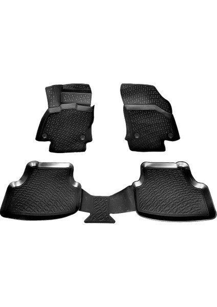 Seat Ibiza 3D Paspas Havuzlu Hb 2018 Sonrası Siyah