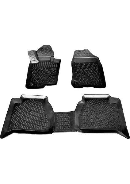 Nissan Navara 3D Paspas Havuzlu 2014 - 2020 Arası Siyah