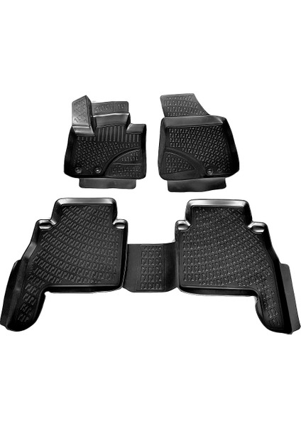 Kia Sorento 3D Paspas Havuzlu 2010 - 2015 Arası Siyah