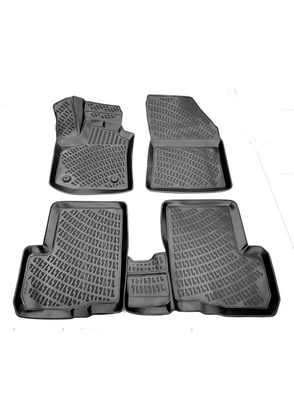 Dacia Dokker 3D Paspas Havuzlu 2012 - 2020 Arası Siyah