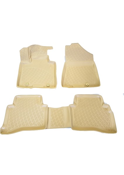 Hyundai Tucson 3D Paspas Havuzlu 2015 - 2020 Arası Bej