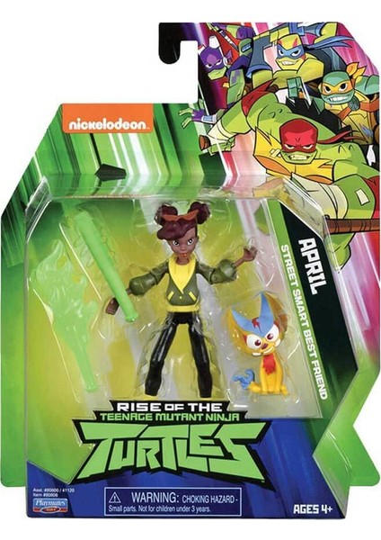 Turtles Rotmnt Aksiyon Figürler - April