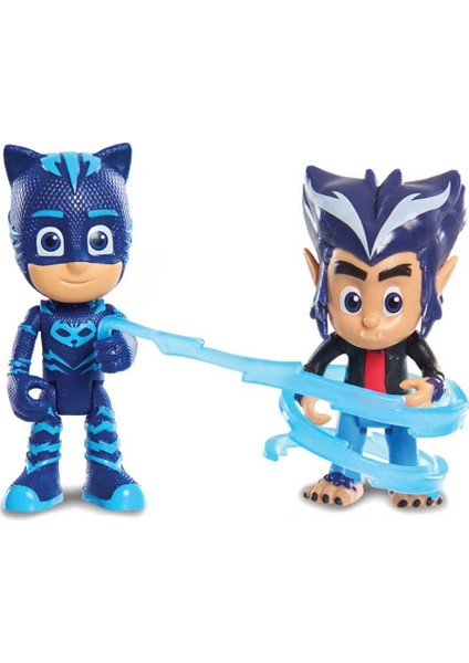 Pijamaskeliler Ikili Figür - Catboy-Howler
