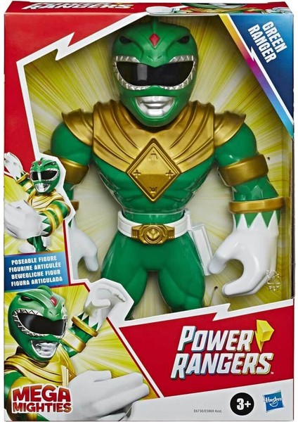 Power Rangers Mega Mighties Figür E5869 - Green Ranger