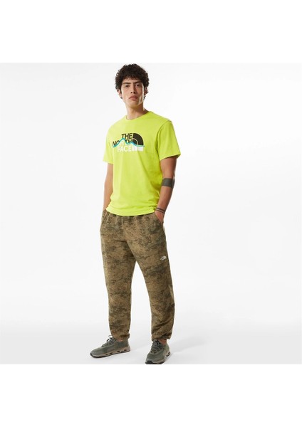 M S/s Mountain Line Erkek Outdoor Tişört modelleri