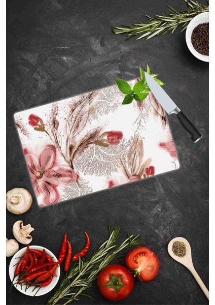 30x40 cm Model 40 Desenli Cam Kesim Tablası