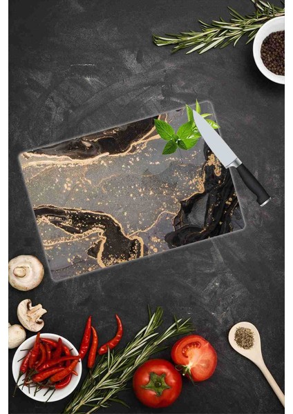 30x40 cm Model 9 Desenli Cam Kesim Tablası