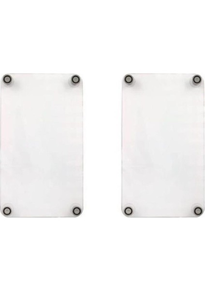 Cam Ocak Koruyucu ve Kesim Tablas Mavi 80 x 52 cm 2 Parça 5'li Ocaklar