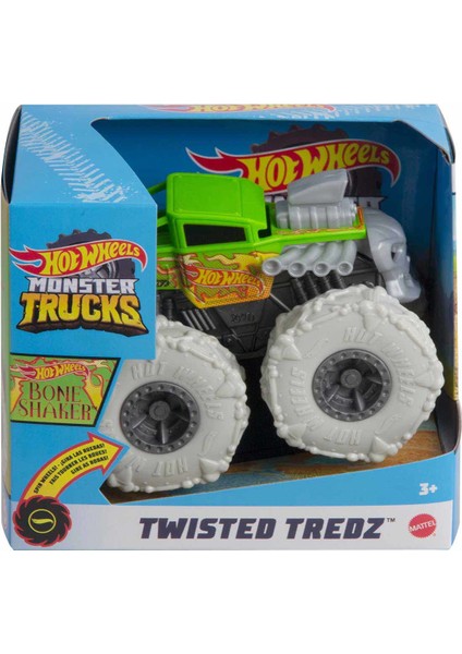 Hot Wheels Monster Trucks Çek Bırak Arabalar GVK37 - Bone Shaker Yeşil