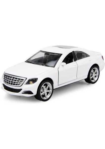 Işıklı Spor Araba 12 cm - Beyaz-Bentley
