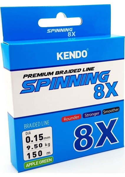 Spinning 8x Fighting 150M Apple Green Ip Misina