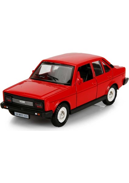 Metal Çek Bırak Murat 131 Araba - Kırmızı