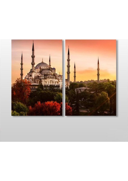Süleymaniye Camii Kanvas Tablo 70 x 60 cm
