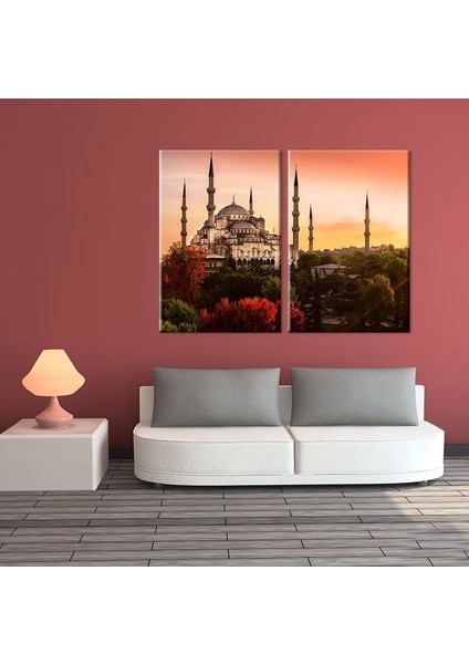 Süleymaniye Camii Kanvas Tablo 70 x 60 cm fiyatları