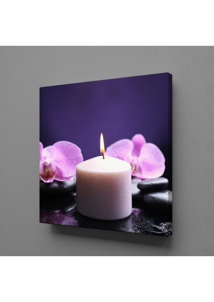 Tek Beyaz Mum 110 x 110 cm