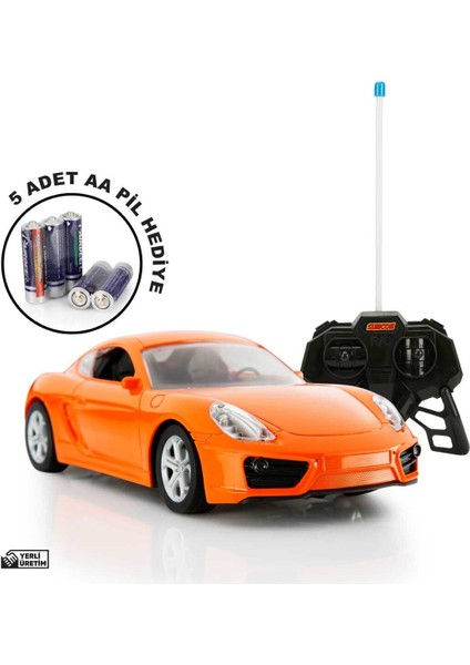 1:20 Uzaktan Kumandalı Suncon Spor Araba 20 Cm. - Turuncu-2