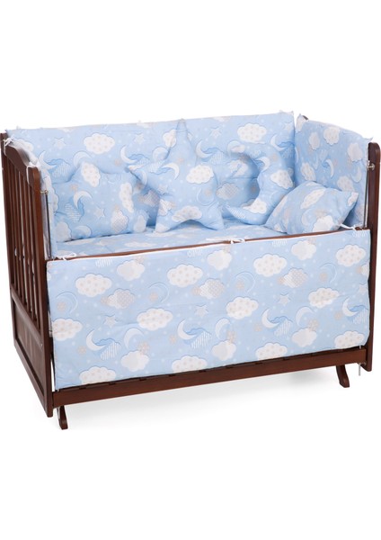 Blue Cloud Uyku Seti 80X130 cm 10 Parça