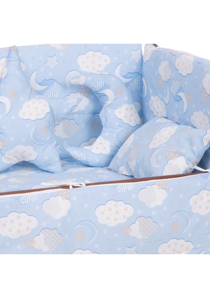 Blue Cloud Uyku Seti 80X130 cm 10 Parça