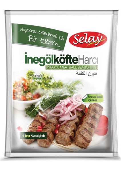 İnegöl Köfte Harcı 80 gr 20' li