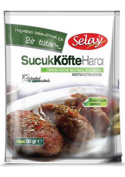 Sucuk Köfte Harcı 80 gr x 20'li