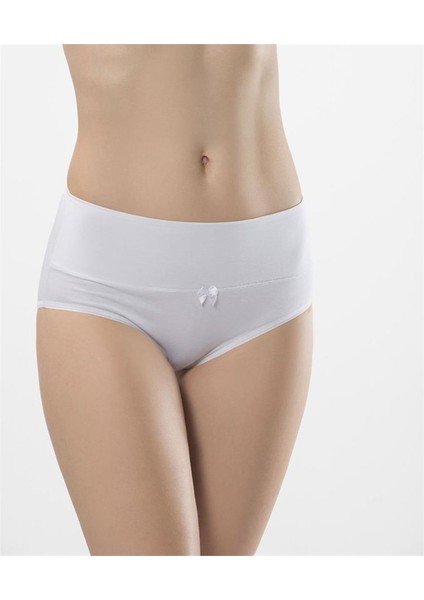 955 Ikili Likralı Bikini-Beyaz