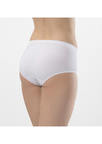 955 Ikili Likralı Bikini-Beyaz