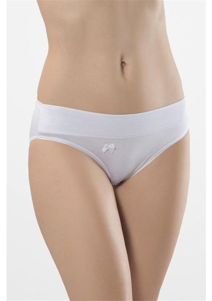 955 Ikili Likralı Bikini-Ekru