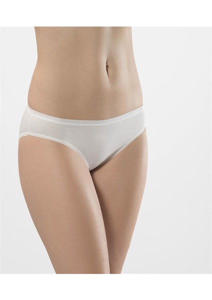 230 Ikili Likralı Bikini-Ekru